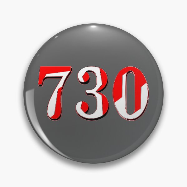 Item preview, number seven hundred and thirty digit 730 order sequence team member age designed and sold by 4rpixs.