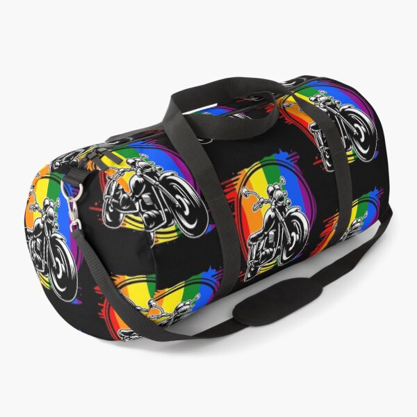 Item preview, LGBTQ Pride Motorcycle Rainbow Equality Support designed and sold by Designer-Girl.
