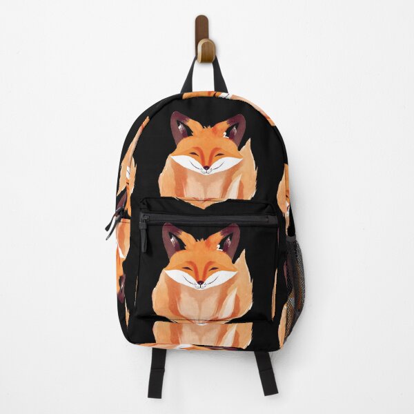 Item preview, Smiling fox painted with paint designed and sold by ColorfulCreate.