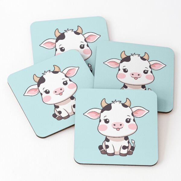 Item preview, Extremely Kawaii Cute Cow designed and sold by Atlantico54.