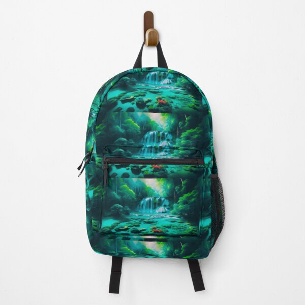Item preview, A cascading waterfall flowing into a crystal-clear emerald pool designed and sold by Taans-Creation.