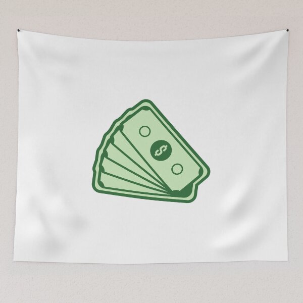 Item preview, Dollar Cash: Money-Themed Art on Redbubble designed and sold by Luxuriously.