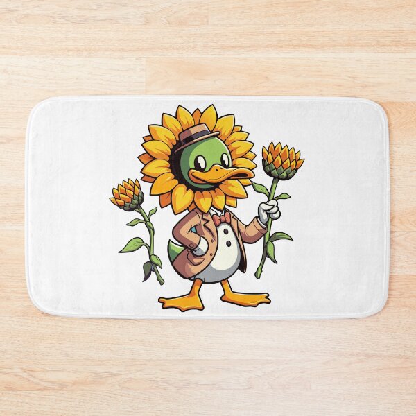 Item preview, Sunflower Strolling Duck designed and sold by Designowner.