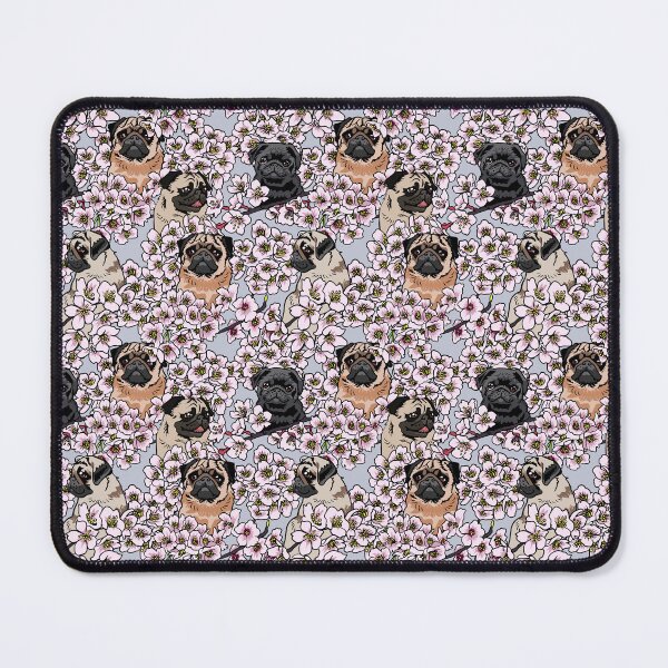 Item preview, Sakura Pug designed and sold by Huebucket.