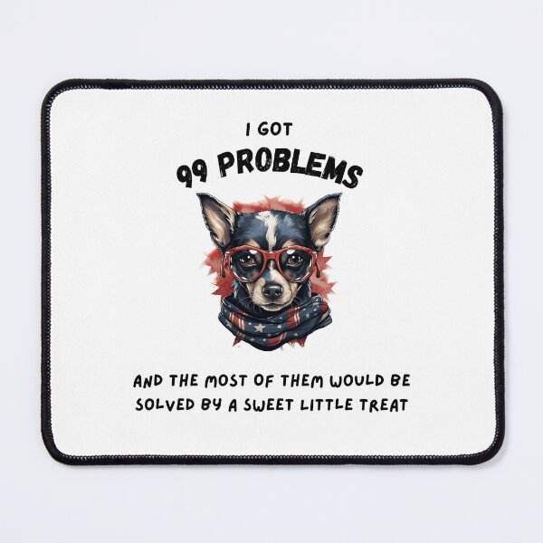 Item preview, Hiphop Funny Sunglasses Dog I Got 99 Problems designed and sold by IssaraStudio.
