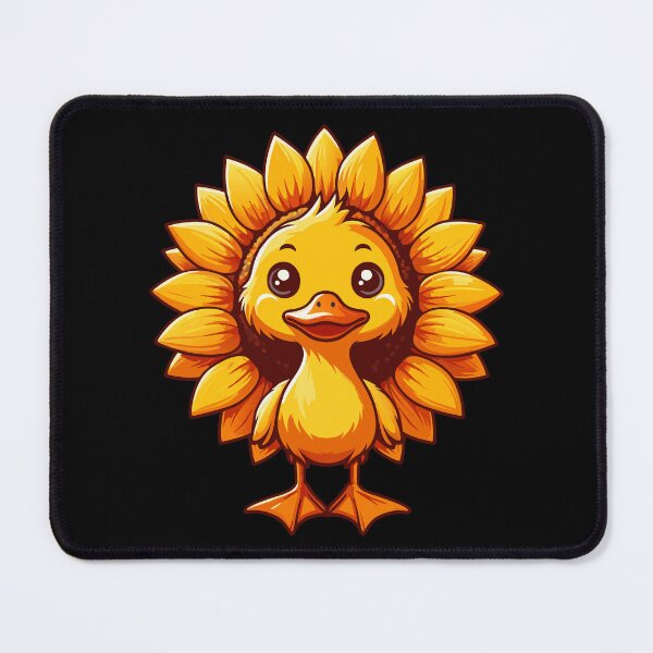 Item preview, Sunflower Duck - Whimsical Nature's Joy designed and sold by Designowner.