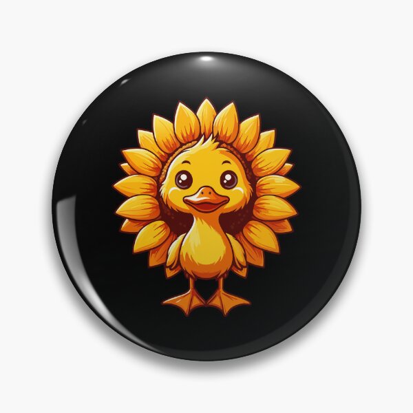 Item preview, Sunflower Duck - Whimsical Nature's Joy designed and sold by Designowner.