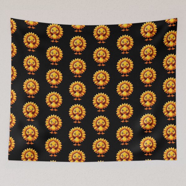 Item preview, Sunflower Duck - Whimsical Nature's Joy designed and sold by Designowner.