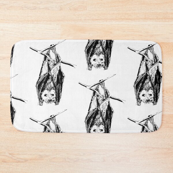 Item preview, Black pen bat illustration designed and sold by Arthur Loeuil.