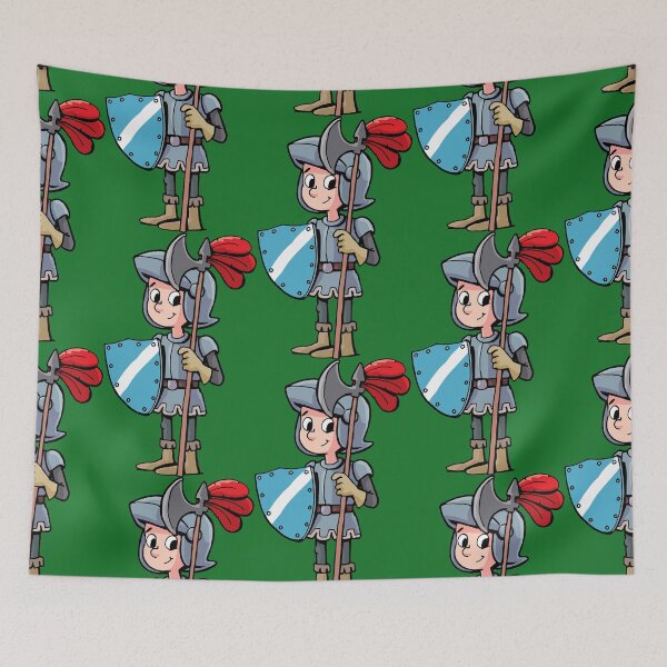 Item preview, boy guard in armor guards with a halberd designed and sold by duxpavlic.
