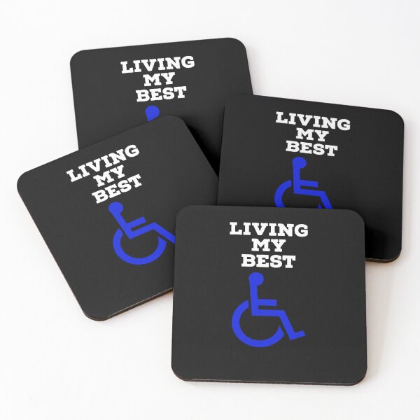 Item preview, Living My Best Disabled  designed and sold by Nomad-Maynard.