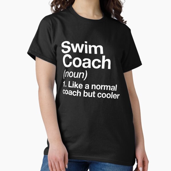 Item preview, Swim Coach Funny Definition Trainer Gift Design designed and sold by yesqueen.