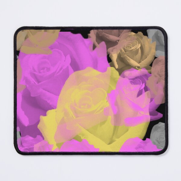Item preview, Stunning Transparent Roses Photography / Pink Rose Photography / Yellow Rose Photography - Repeating Pattern designed and sold by Victoria Rose.