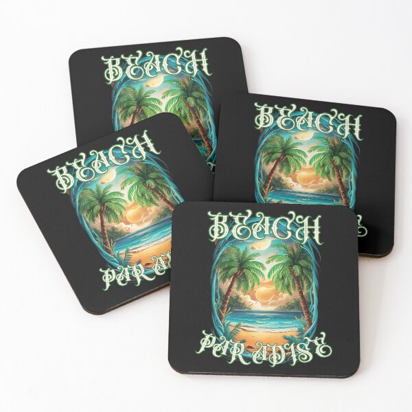 Item preview, BEACH PARADISE own private tropical shore line design designed and sold by Jt41.