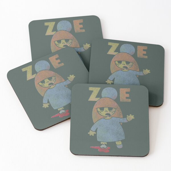Item preview, Zoe - the cute little zombie girl ... slightly more decayed designed and sold by BrownWoodRobot.