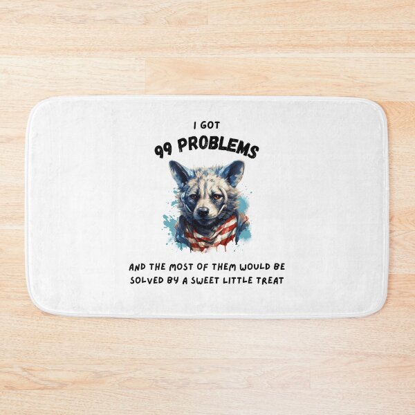 Item preview, Hiphop Funny Wolf I Got 99 Problems designed and sold by IssaraStudio.