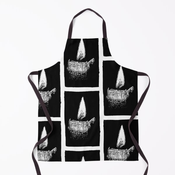 Item preview, Black pen candle illustration designed and sold by Arthur Loeuil.