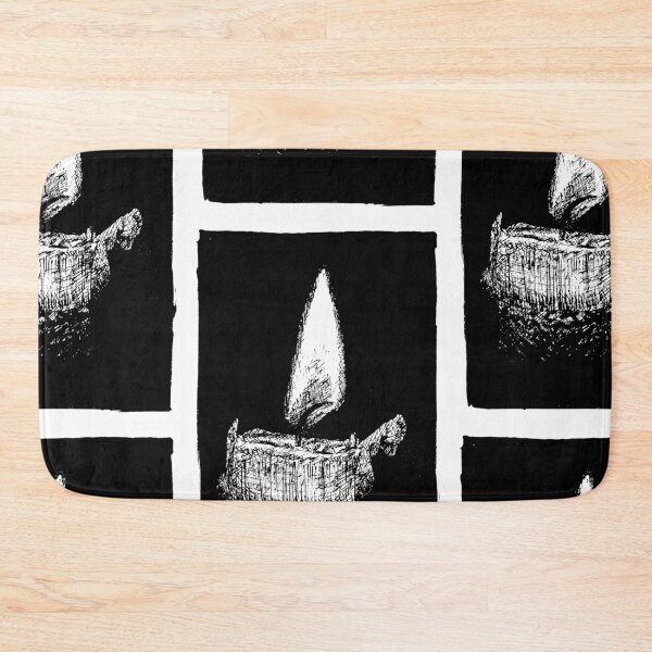 Item preview, Black pen candle illustration designed and sold by Arthur Loeuil.