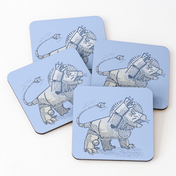 Item preview, the Tin Lion designed and sold by BrownWoodRobot.