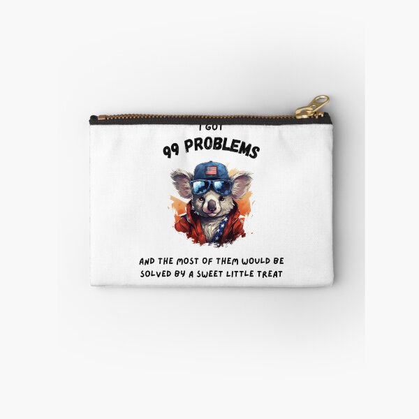 Item preview, Hiphop Funny Koala I Got 99 Problems designed and sold by IssaraStudio.