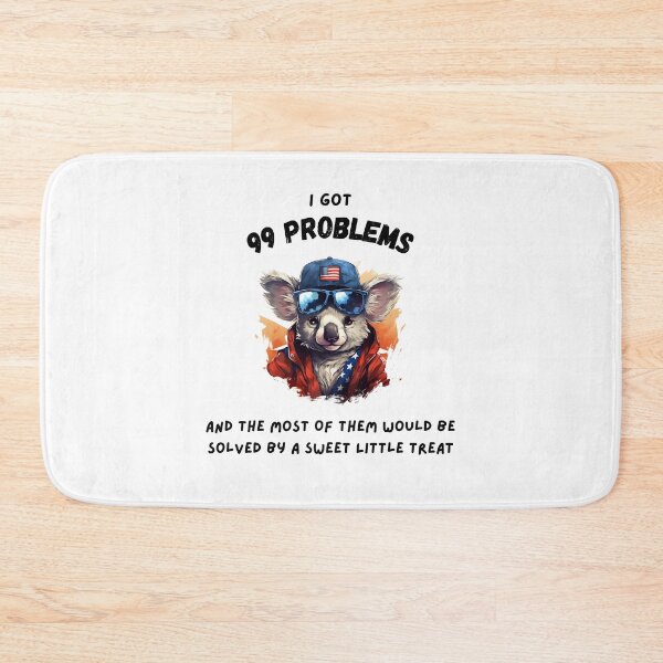 Item preview, Hiphop Funny Koala I Got 99 Problems designed and sold by IssaraStudio.