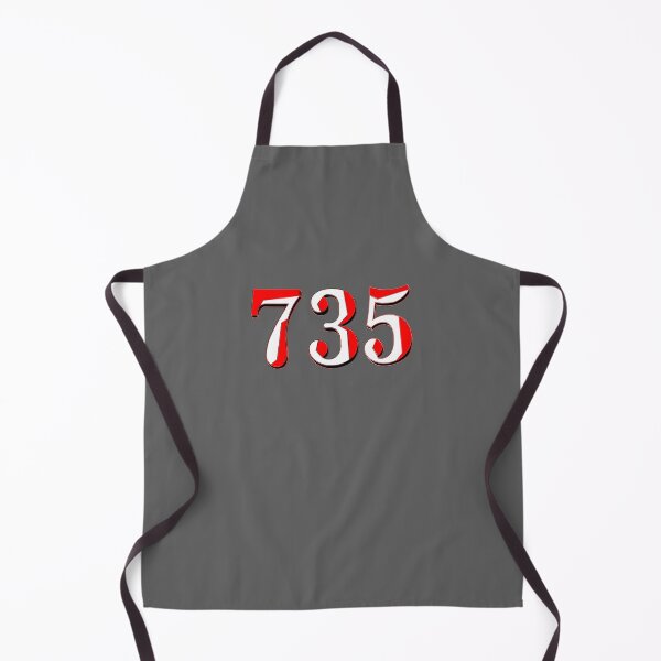 Item preview, number seven hundred and thirty-five digit 735 order sequence team member age designed and sold by 4rpixs.