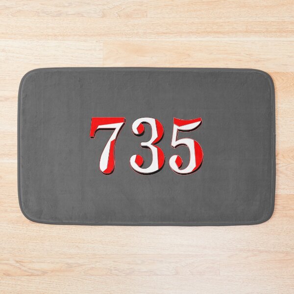 Item preview, number seven hundred and thirty-five digit 735 order sequence team member age designed and sold by 4rpixs.