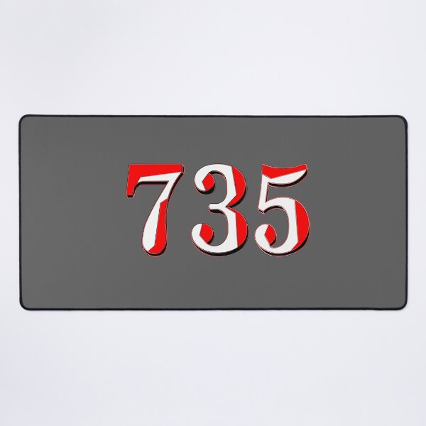 Item preview, number seven hundred and thirty-five digit 735 order sequence team member age designed and sold by 4rpixs.