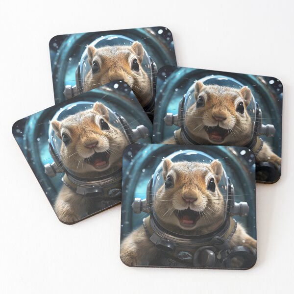 Item preview, Space Squirrel | Astronaut designed and sold by wonderweird.