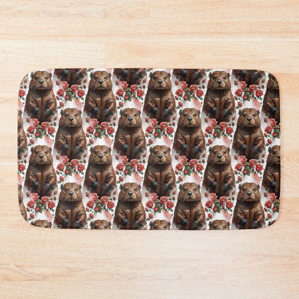 Item preview, A Beaver Surrounded By New York Roses Pattern 1 designed and sold by taiche.
