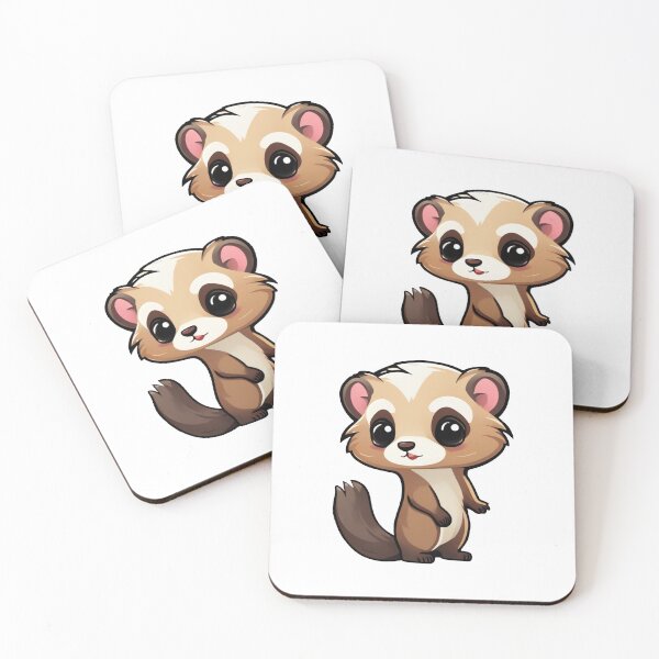 Item preview, Cute Ferret designed and sold by JJCatShop.