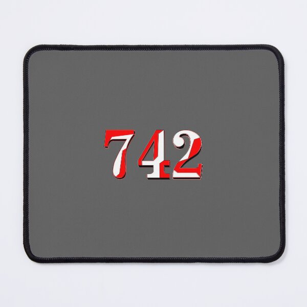 Item preview, number seven hundred and forty-two digit 742 order sequence team member age designed and sold by 4rpixs.