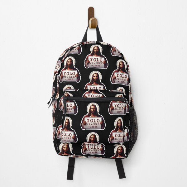Item preview, YOLO JK BRB Jesus designed and sold by plushism.