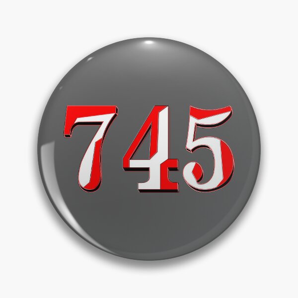 Item preview, number seven hundred and forty-five digit 745 order sequence team member age designed and sold by 4rpixs.