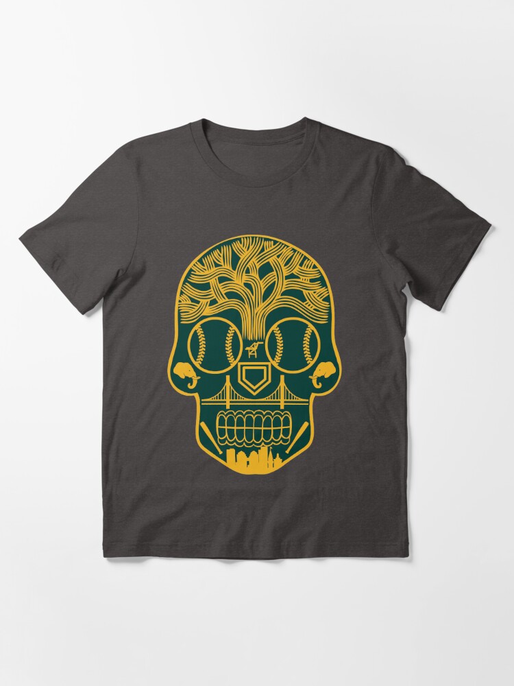 Oakland Sugar Skull Essential T-Shirt for Sale by StickyHenderson