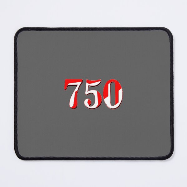 Item preview, number seven hundred and fifty digit 750 order sequence team member age designed and sold by 4rpixs.
