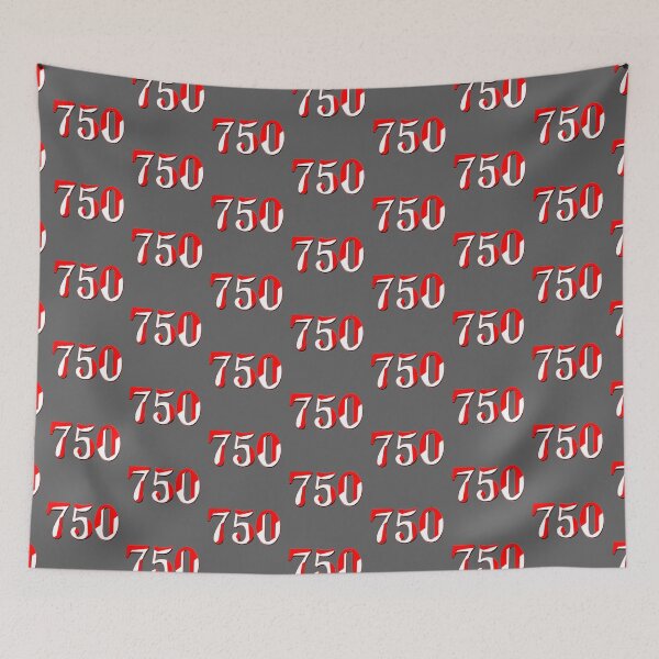 Item preview, number seven hundred and fifty digit 750 order sequence team member age designed and sold by 4rpixs.
