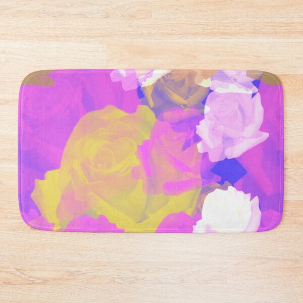Item preview, Stunning Transparent Roses Photography / Pink Rose Photography / Yellow Rose Photography - Repeating Pattern designed and sold by Victoria Rose.