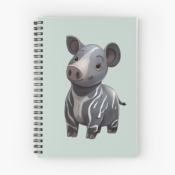 Item preview, Cute Baby Tapir designed and sold by FarmOfCuties.