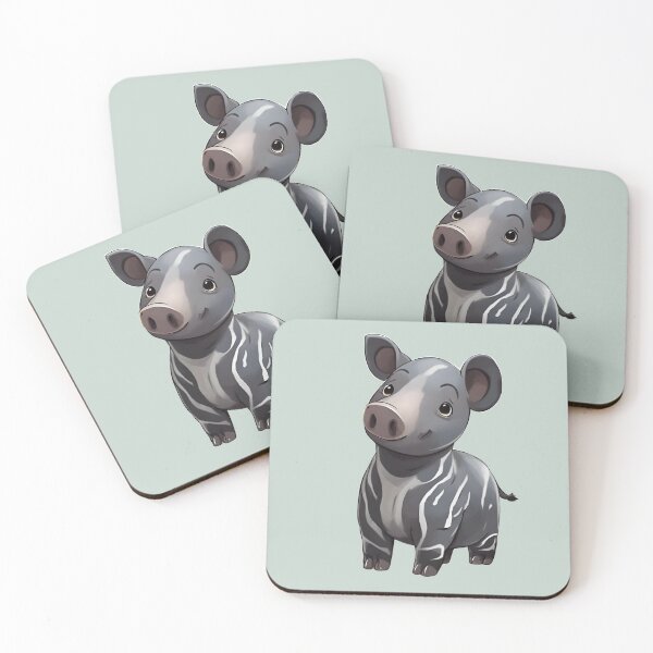Item preview, Cute Baby Tapir designed and sold by FarmOfCuties.