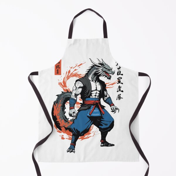 Item preview, Dragon Samurai Vintage Ukiyo-e Style Artwork designed and sold by LuminOrb.