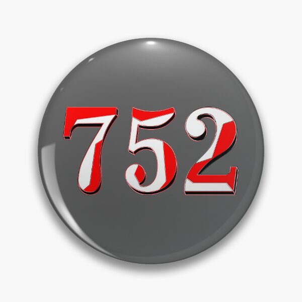 Item preview, number seven hundred and fifty-two digit 752 order sequence team member age designed and sold by 4rpixs.