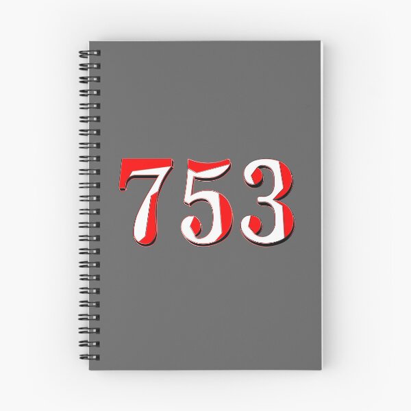 Item preview, number seven hundred and fifty-three digit 753 order sequence team member age designed and sold by 4rpixs.