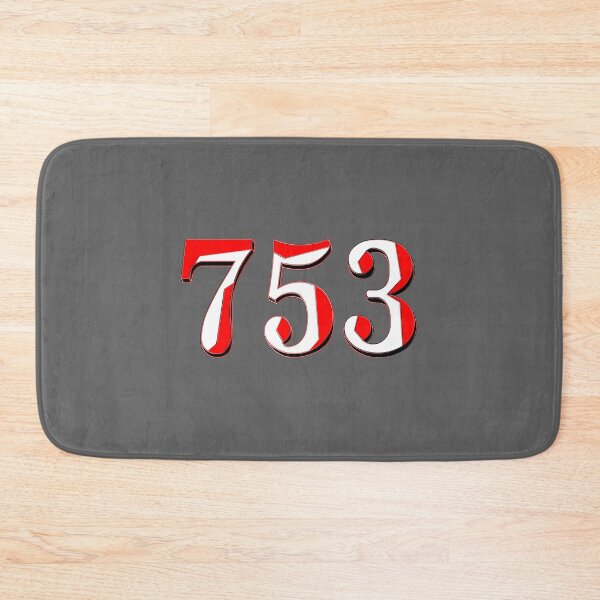 Item preview, number seven hundred and fifty-three digit 753 order sequence team member age designed and sold by 4rpixs.