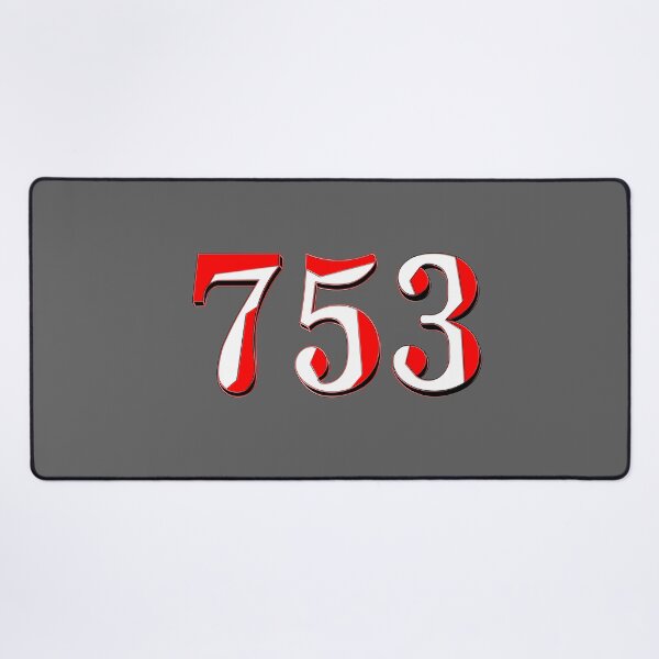 Item preview, number seven hundred and fifty-three digit 753 order sequence team member age designed and sold by 4rpixs.