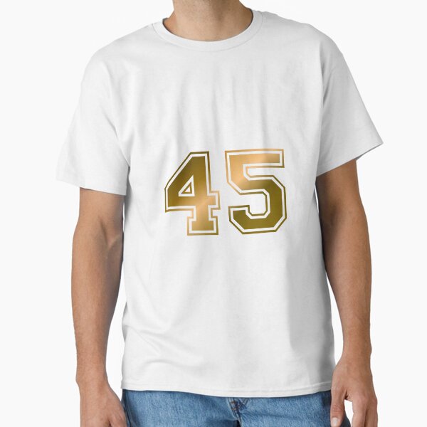 Item preview, Golden number 45 Club Med designed and sold by Gabazo Store.