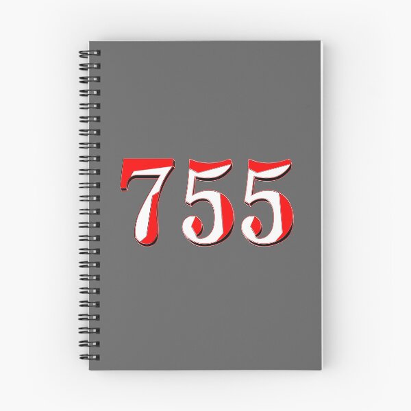 Item preview, number seven hundred and fifty-five digit 755 order sequence team member age designed and sold by 4rpixs.
