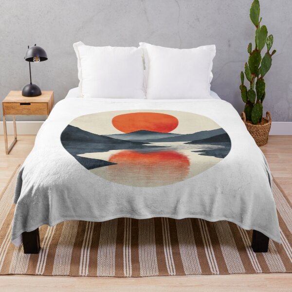 Item preview, Mountain Sunset Wall Art designed and sold by amortka.