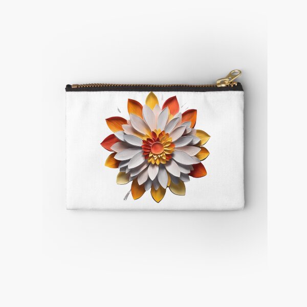 Item preview, Big white flower with yellow hue designed and sold by AKRE R.