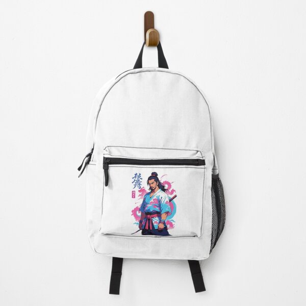 Item preview, Aesthetic Vaporwave Style Samurai and Anime Art designed and sold by LuminOrb.